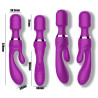ACTION Vibro et Wand Fifteen Action Violet